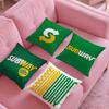 SSUBWAY FASHION Pillow Case Silky Short Plush With Invisible Zipper Dustproof Sofa Cushion Cover For Home Decor