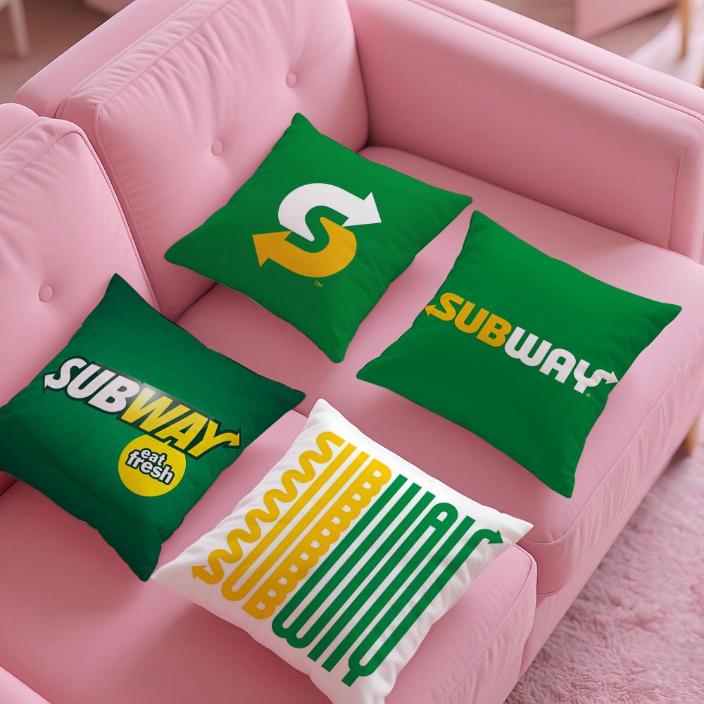 SSUBWAY FASHION Pillow Case Silky Short Plush With Invisible Zipper Dustproof Sofa Cushion Cover For Home Decor