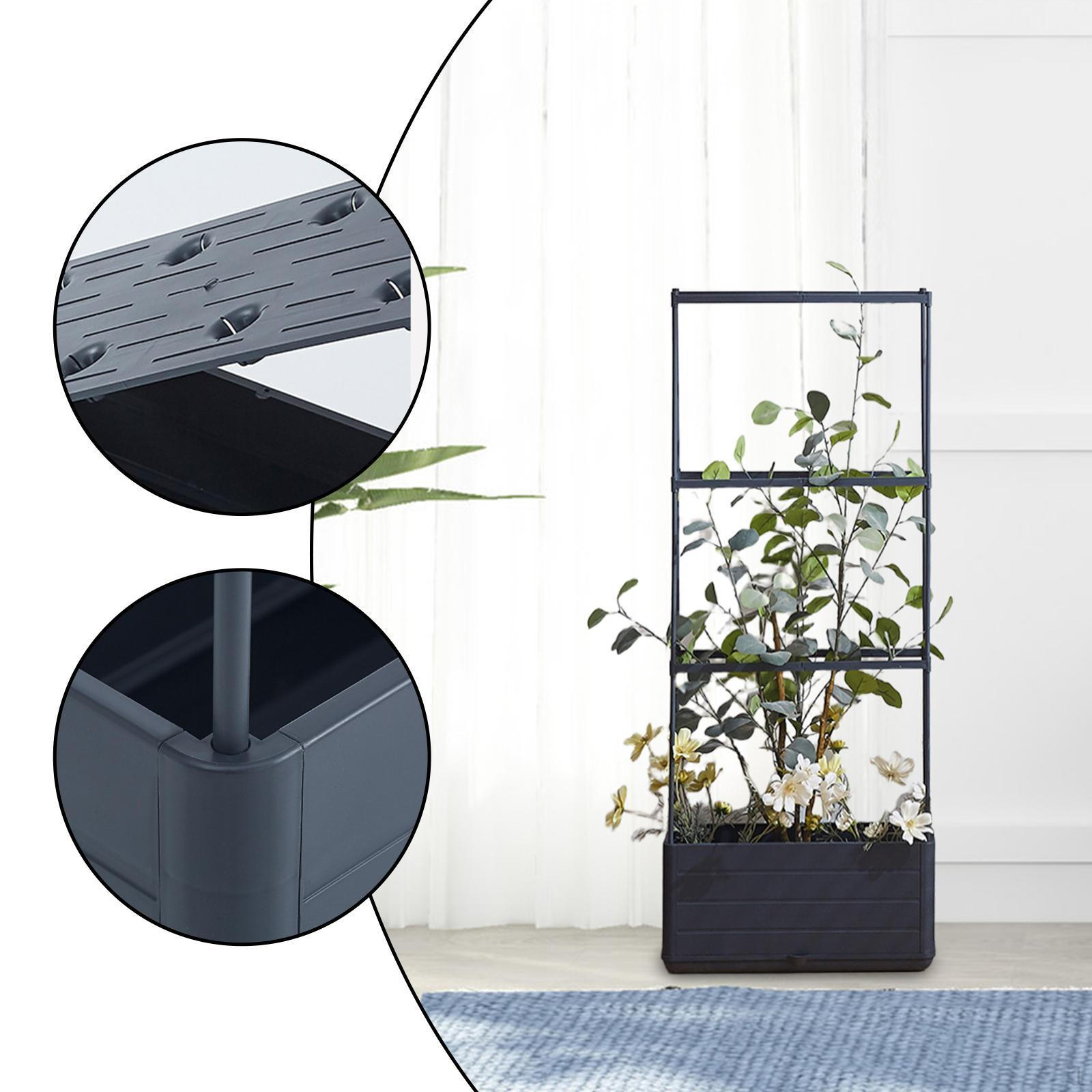 

Балконная шпалера-кашпо с вьющимися растениями 3 Tiers