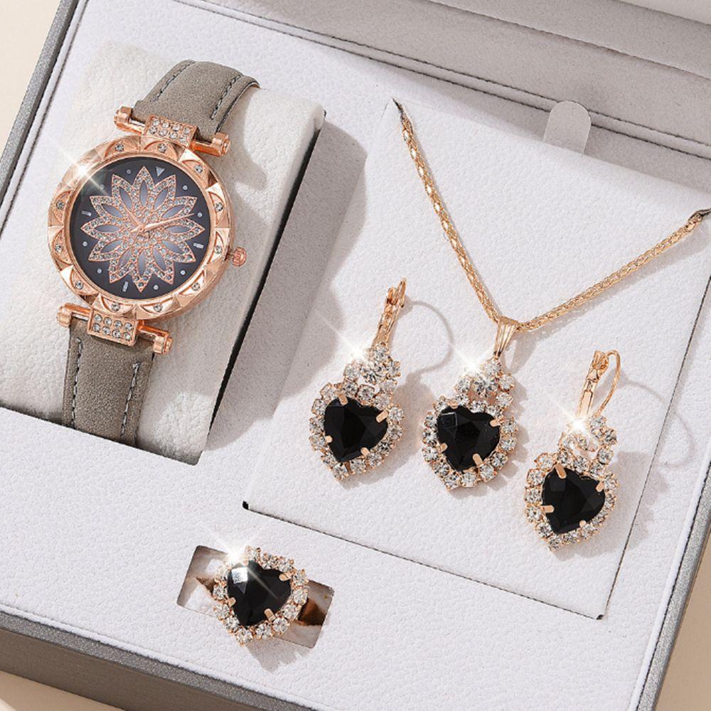 Women'S Water Drop Bracelet Watch European And American Fashion Lotus Watch