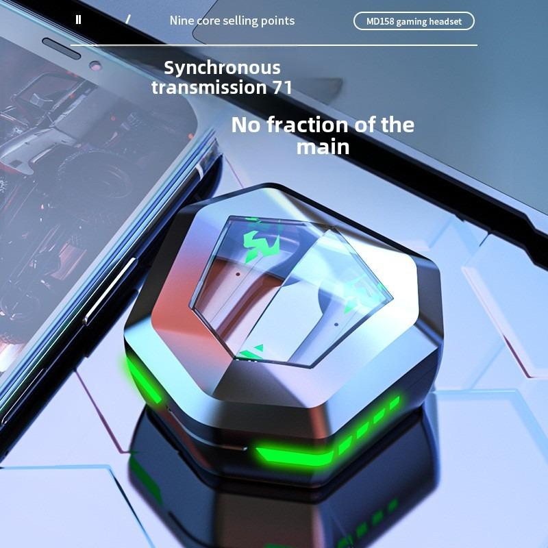 N35 Chinesische und englische Spiele Bluetooth-Headset Dual-Modus True Wireless Neue Musikspiele können auf Super-Langzeit-Standby umgeschaltet werden