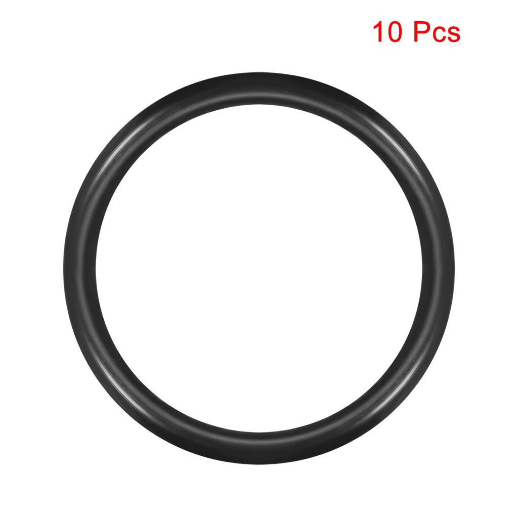 uxcell Nitrile Rubber O-Ring Metric Sealing Gasket 50mm Outside Diameter 42mm Inner Diameter 4mm Width Pack of 10
