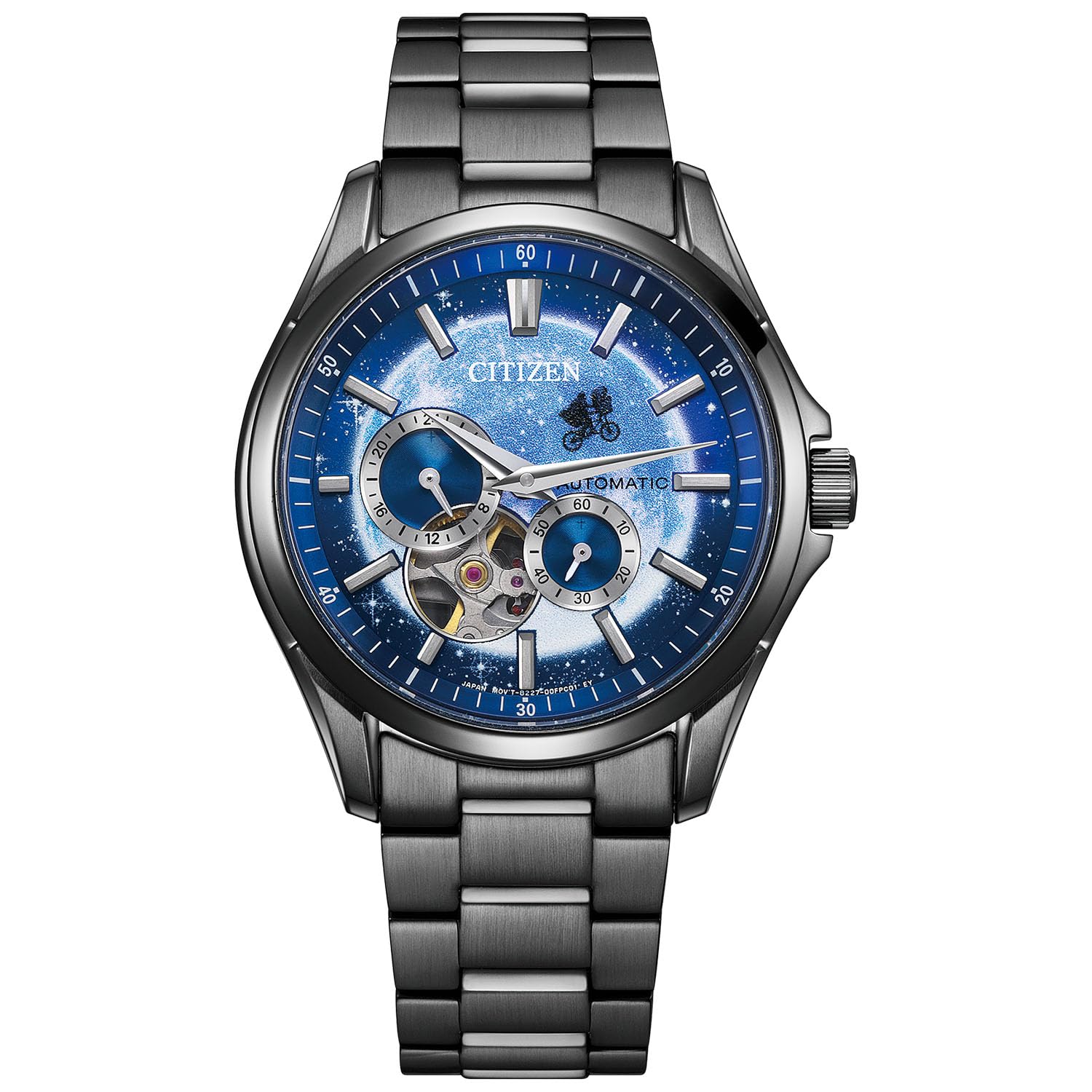 

UNIVERSAL Limited Edition Watch Motif CITIZEN COLLECTION Mechanical Watch Limited Edition Box Included Waterproof Open Heart Analog Automatic чорний