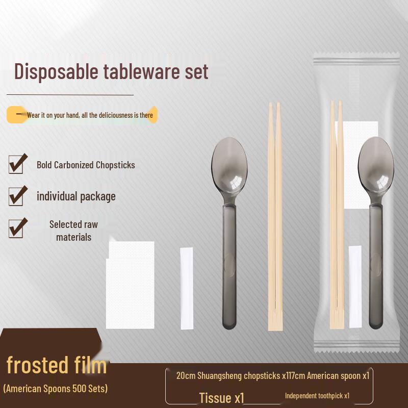 Yuchu Disposable Takeaway Cutlery Sets