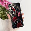 For Xiaomi Redmi 15 4G 5G Case Cool Lion Stylish Flowers Painted Cover Soft Slim Phone Case For Xiaomi Redmi 15 5G Redmi15 Shell