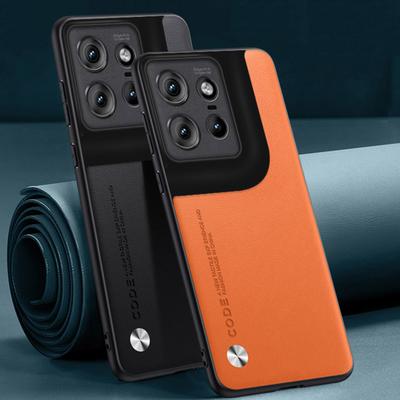 Luxus-PU-Lederhülle für Motorola ThinkPhone 25, Rückseite, Silikonschutz, Handyhülle für Motorola Moto Edge 50 Neo S50 5G