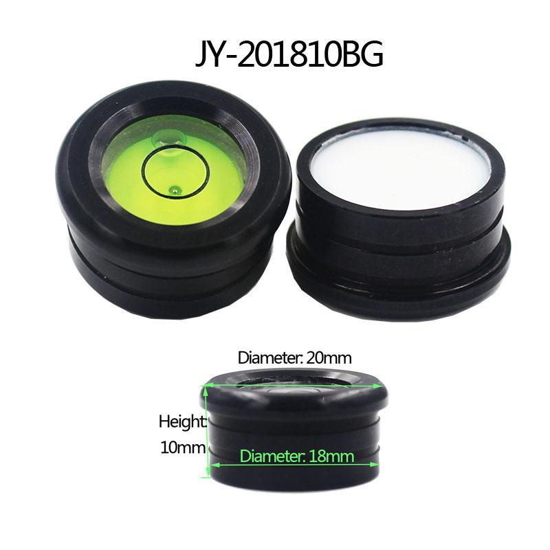 Multi Specification Circular Electronic Scale Spirit Level Bubble Bead Step Embedded Style Water Bubble Level 1PCS Hole D14-18mm