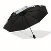 Skull and Crossbones Button Pin - Pirate Emblem BadgeUmbrella, Portable 3-Fold Umbrella for Men & Women,Christmas Gift ES267