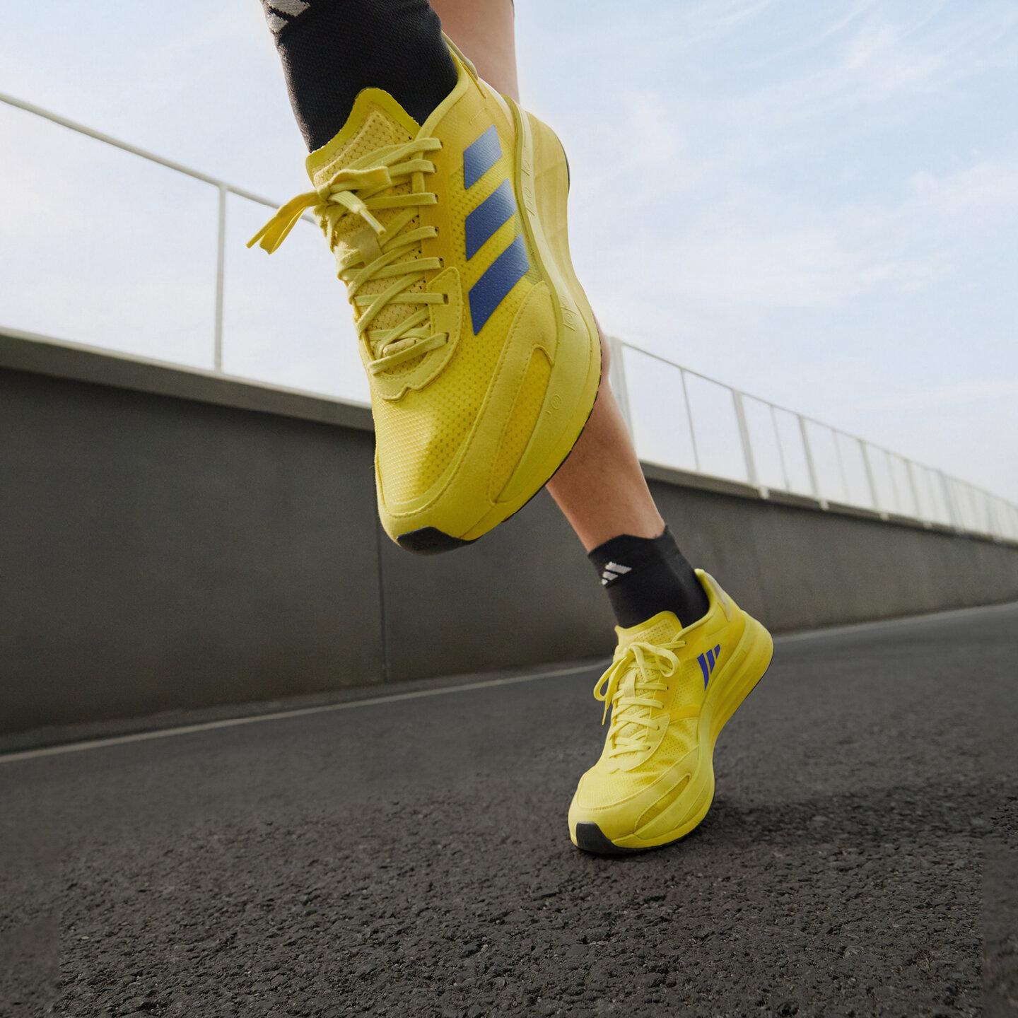 Adidas Adizero Boston 10 Slip Resistant Coverage Low top Marathon Runn 40