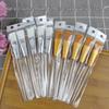 Premium Crystal Mask Brush - DIY Beauty Tool with Transparent Handle