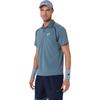 Asics Breathable Polo Collar Short Sleeve Tennis Shirt Men Tops 2041A390-020