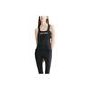 Patterned Breathable Mesh Sports Tank Top Women Tops Black 4WS4K190-001