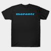Men Black Print T-shirt Marantzz Logo  Hi-Fii No-Cut Transfer Paper Print Cotton Tshirt