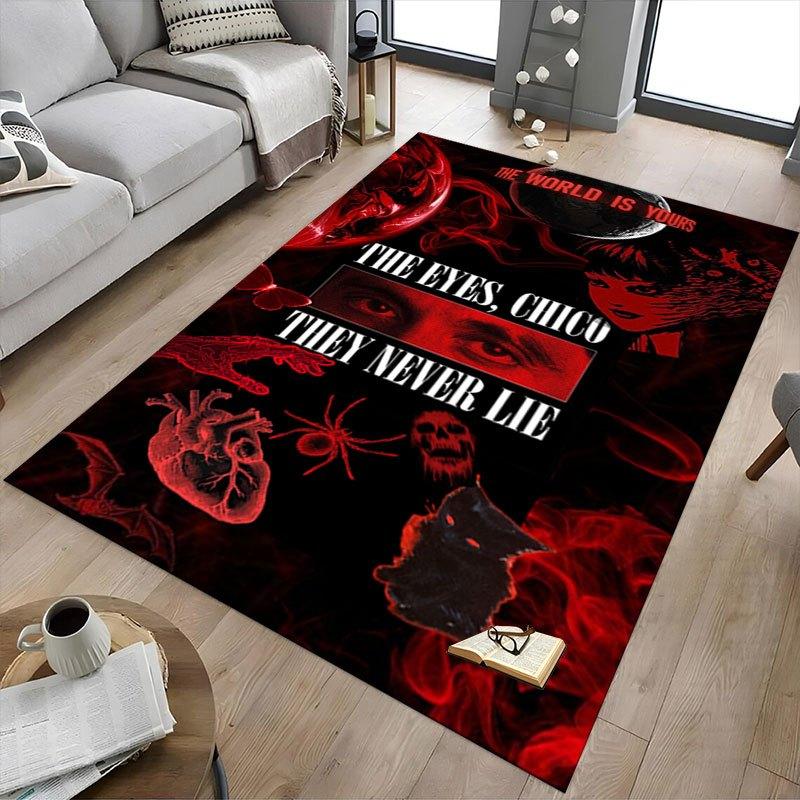 1pc Scarface Office Carpet Chair Mats Soft, Comfortable, All Season,Perfect for Home, Bedroom, or Office Decor, Perfect Gift for