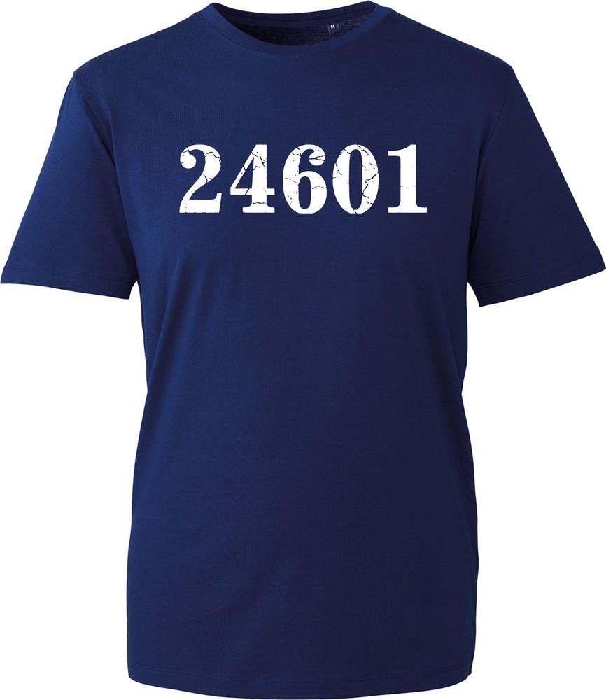 24601 T Shirt Prisoner Number Musical Theatre Jean Valjean Unisex Graphic Tee S