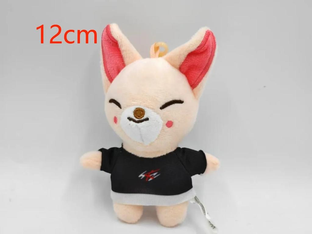 Skzoo Schlüsselanhänger Plüschtier Kawaii Skzoo Stray Wolf Plüsch Cartoon Stofftier Puppe Kawaii Begleiter Spielzeug Kindergeschenk!
