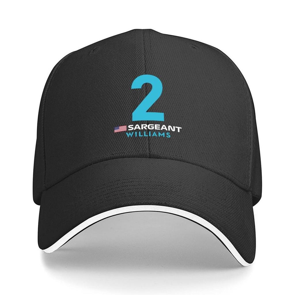 Logan Sargeant Williams Racing 2023 Baseball Cap Big Size Hat Golf Hat Luxury Cap Unique hats Womens Mens