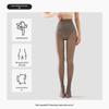"Autumn/Winter Sheer Nude High-Waist Velvet Leggings - Sexy Gray Pantyhose"