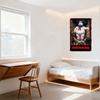 Ghostbusters Stay Puft Marshmallow Man Vintage Metallblechschild - Klassische Filmplakatkunst für Heimbar Club Man Cave Dekoration mit C
