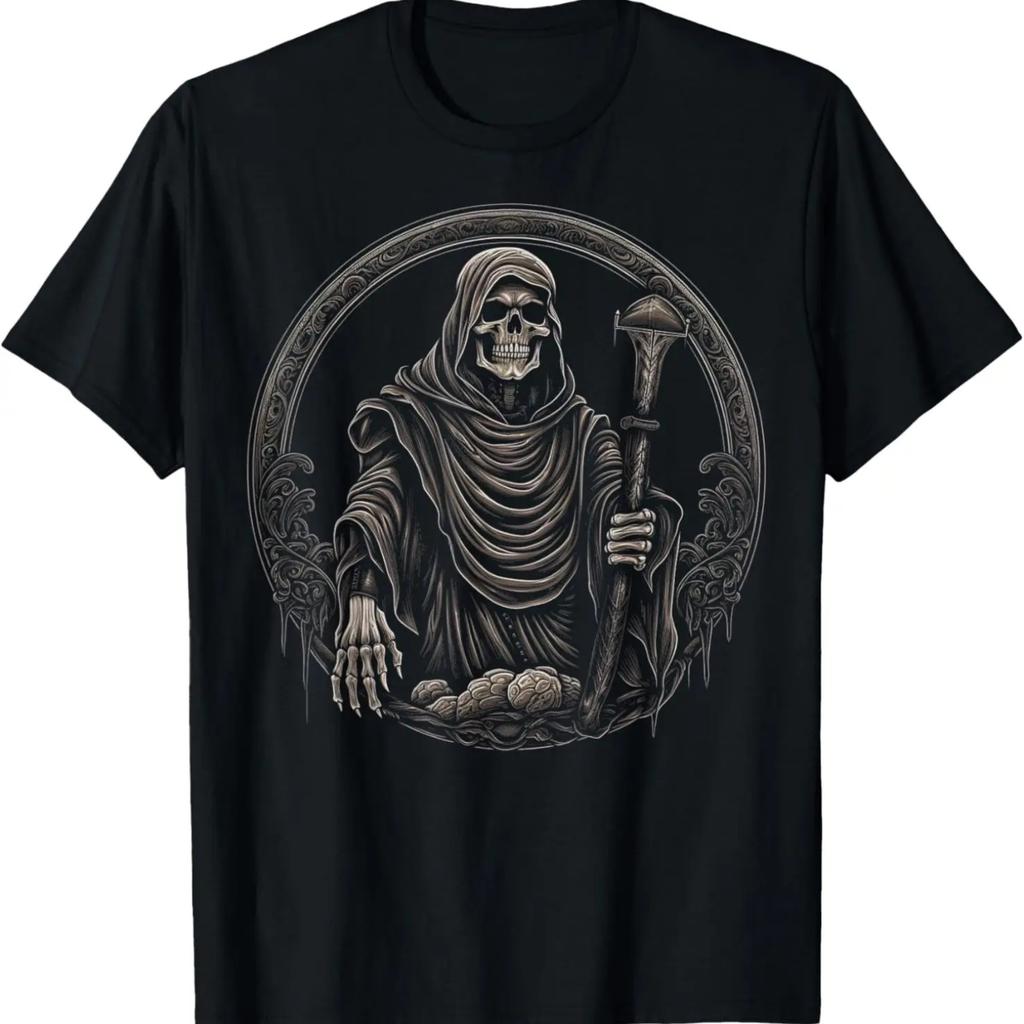 Grim Reaper Death Black T-Shirt