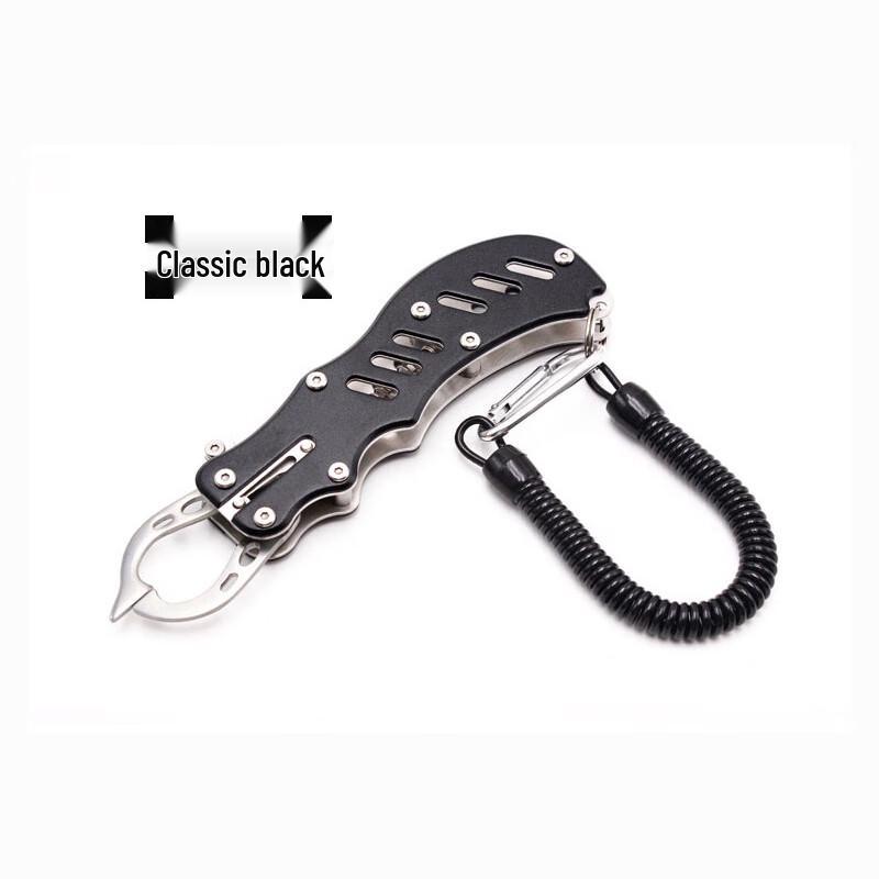 Stainless Steel Portable Fish Gripper with Lanyard