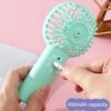 USB Rechargeable Mini Handheld Fan Speed Adjustable Summer Cooling Fan Quiet Portable Travel Outdoor Small Personal Fan
