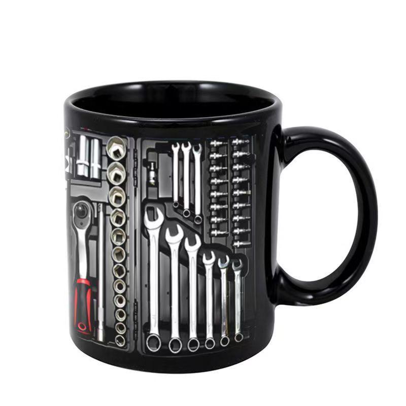 Mechanic Tool Box Ceramic Coffee Mug Set 330ml