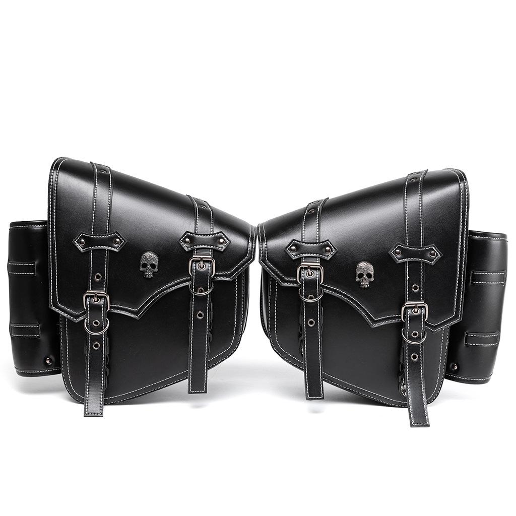 

Punk Motorcycle Side Bag Harley Locomotive Cruise Prince Modified Side Bag Accessories Saddle Bag