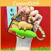 Capybara Resin Cute Keychain Accessories With Crocodile And Turtle Styles Character