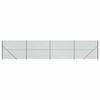 Clôture en mailles de chaîne avec bride - Maison Exclusive - Vert PVC - Acier galvanisé - 1,6 x 10 m