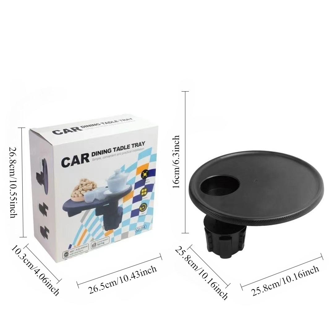 

Car Cup Holder Expansion Tray - Console Storage Box for Sedans and MPVs - General Motors Interior Beverage Holder Storage Rack