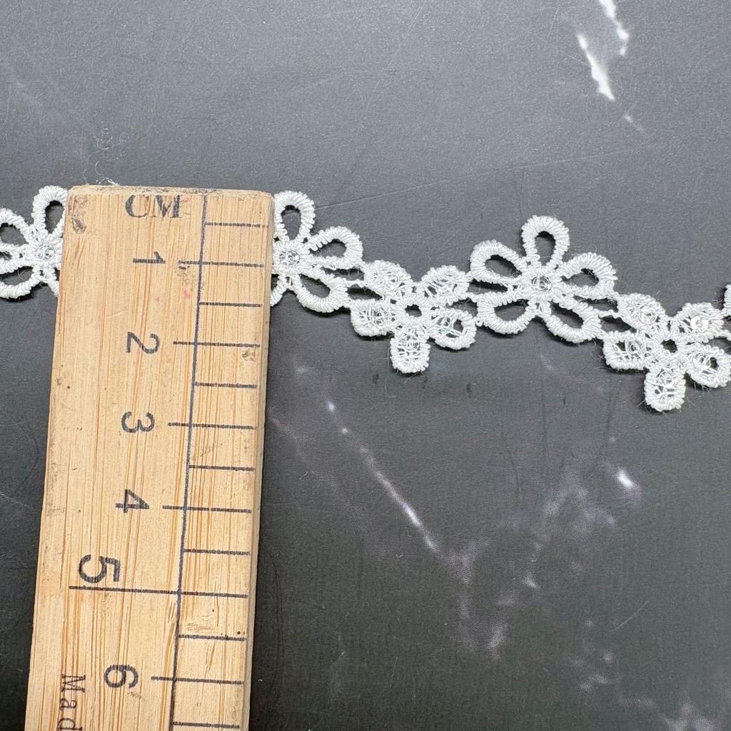Bekleidungszubehör Zuhause Damenunterwäsche Lolita Schleifenzubehör Hohl Polyester Stickerei Spitze Perlenspitze
