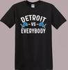 T-shirt Nera Detroit VS Everybody Taglia dalla S alla 5XL