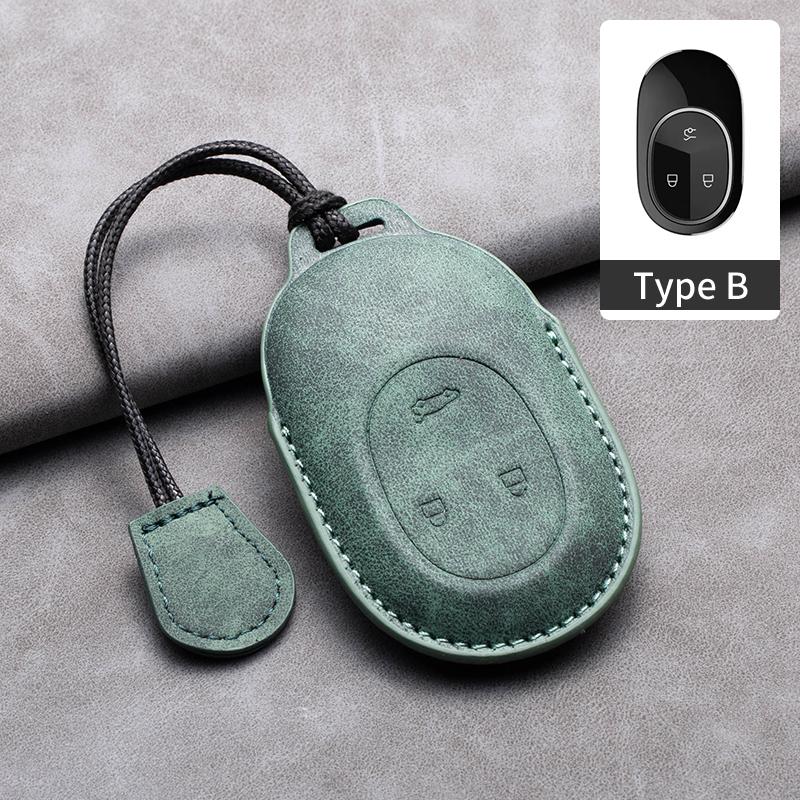 For NIO ALL Series Multi-styles Car Smart Key Case Cover Key Pack Remote Protection Sleeve Buckle/Rope Auto Special Accessories