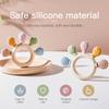 New Baby Silicone Teether Dental Toys BPA Free Silicone Finger Teething Ring Bracelet for Newborn Goods Baby Teething Toys Gift