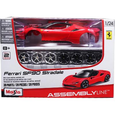 Maisto 1:24 Ferrari SF90 Stradale DIY Assembly Model Kit