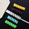50/30/10 PCS Silicone Cable Protector - Spiral Winding Cable Organizer, Suitable for USB Chargers and Data Cables