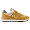 New Balance Nb 574 Retro Comfortable Low Top Casual Running Shoes Unisex Sneaker Yellow White U574OS2