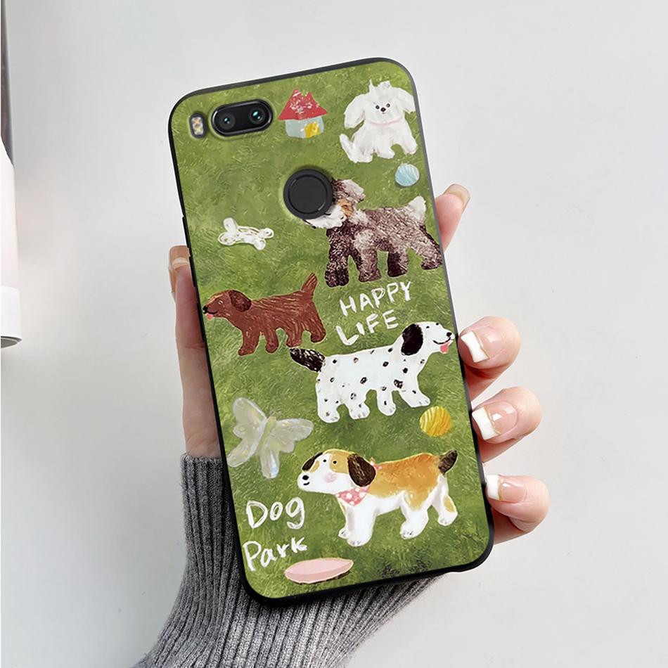 For Xiaomi Mi A1 Case Xiaomi Mi 5x Cute Bear Cartoon Frog Soft Silicone TPU Phone Back Cover Bumper For Xiaomi MiA1 Mi5X Fundas