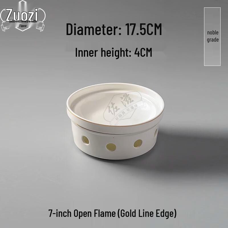 Zuoci Ceramic Candle Food Warmer