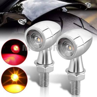 Fits Kawasaki Vulcan 900 800 500 1500 Motorcycle LED Turn Signals Blinker Lights