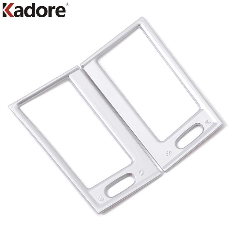 For Nissan Patrol Armada Infiniti QX56 QX80 2016 2017 2018 Matte Car Center Air Condition Air Vent Outlet Cover Trim Accessories