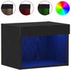 Mit LED-Wand-TV-Schrank, Nachttisch, Beistelltisch Für Das Sofa, Größe 40x30x30 Cm