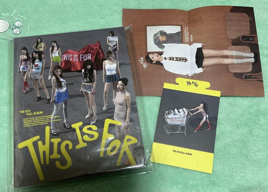 [USED] TWICE THIS IS FOR Album 3-Pack Set (Opened)