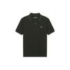 FW21 Solid Color Cotton Short Sleeve Polo Shirt Men Tops Dark-Green 8N1FB4-1JPTZ-0558