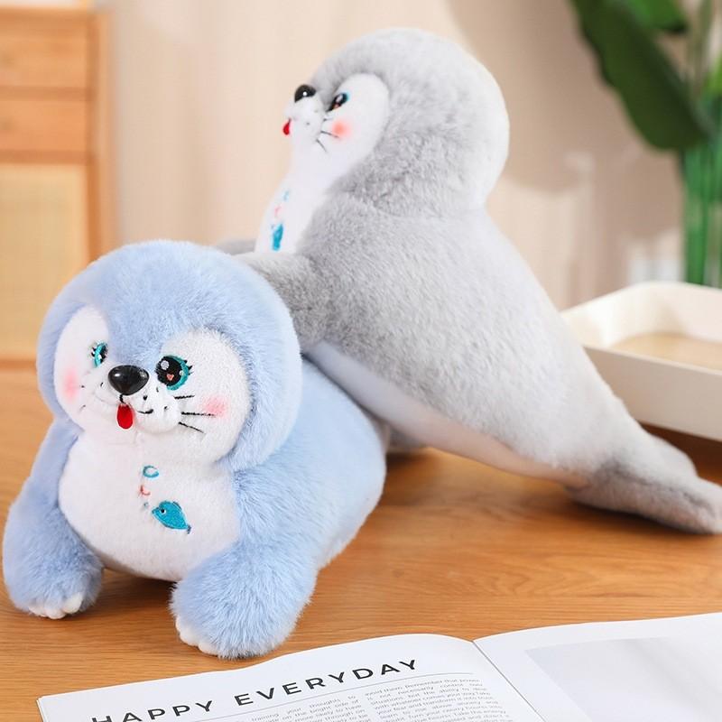 Sea Plush Lion Toy Marine Animal Stuffed Doll Kids Gift Decorations Bedroom