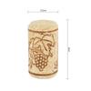 50 100 Pcs Wine Corks Stopper Natural Reusable Functional Portable Wine Cork Straight Stopper for Bottling of Wines or Crafting