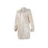 Stylish European & American Sequin Shirt Dress