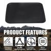 Front Storage Box Mat Black for GMC Sierra 2014  Compatible 22876379