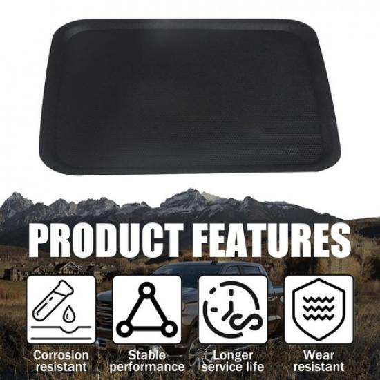 Front Storage Box Mat Black for GMC Sierra 2014  Compatible 22876379